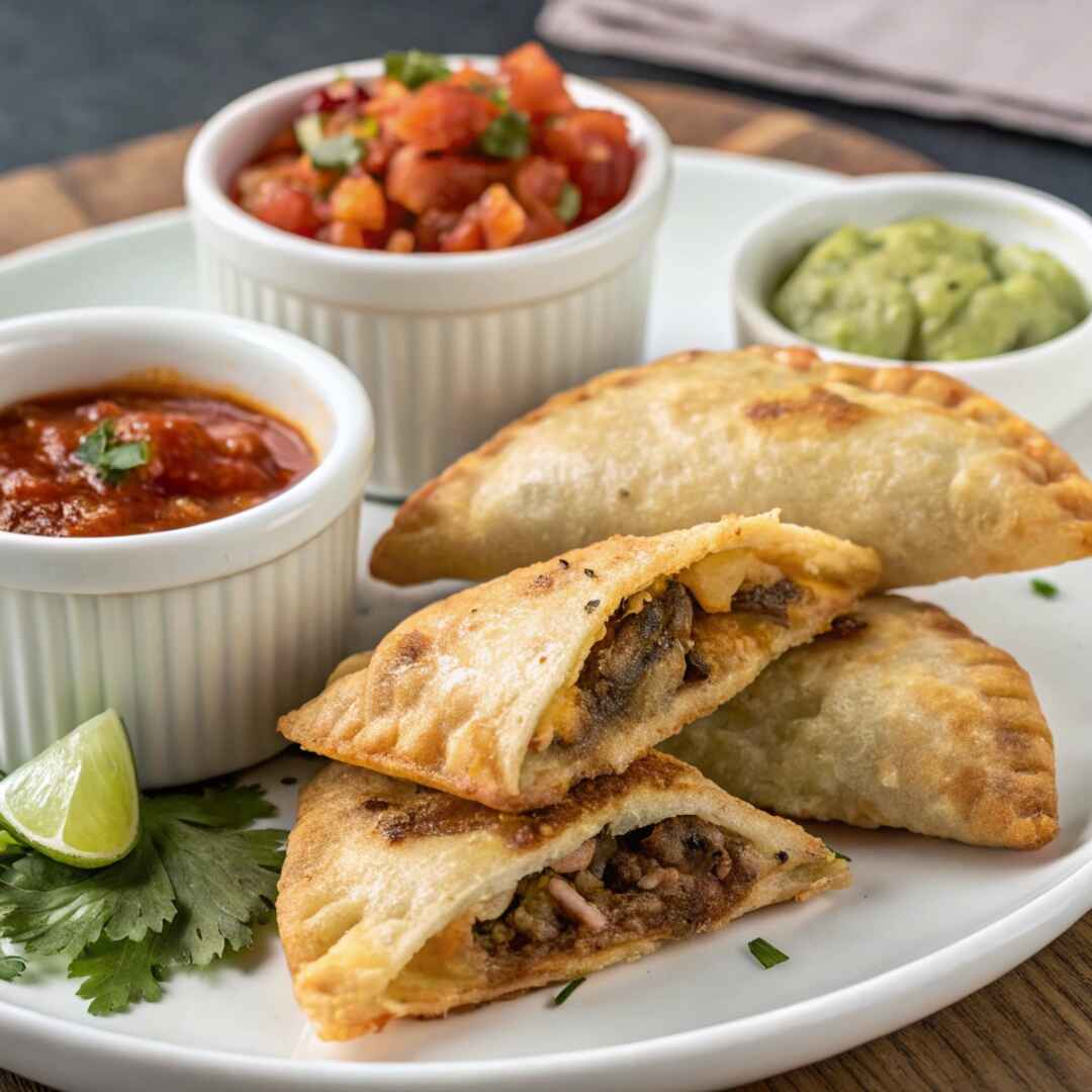Crispy air fryer empanadas
