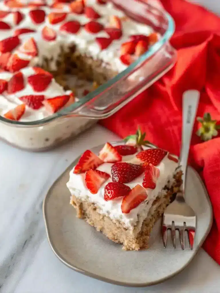 Strawberry Tres Leches Cake