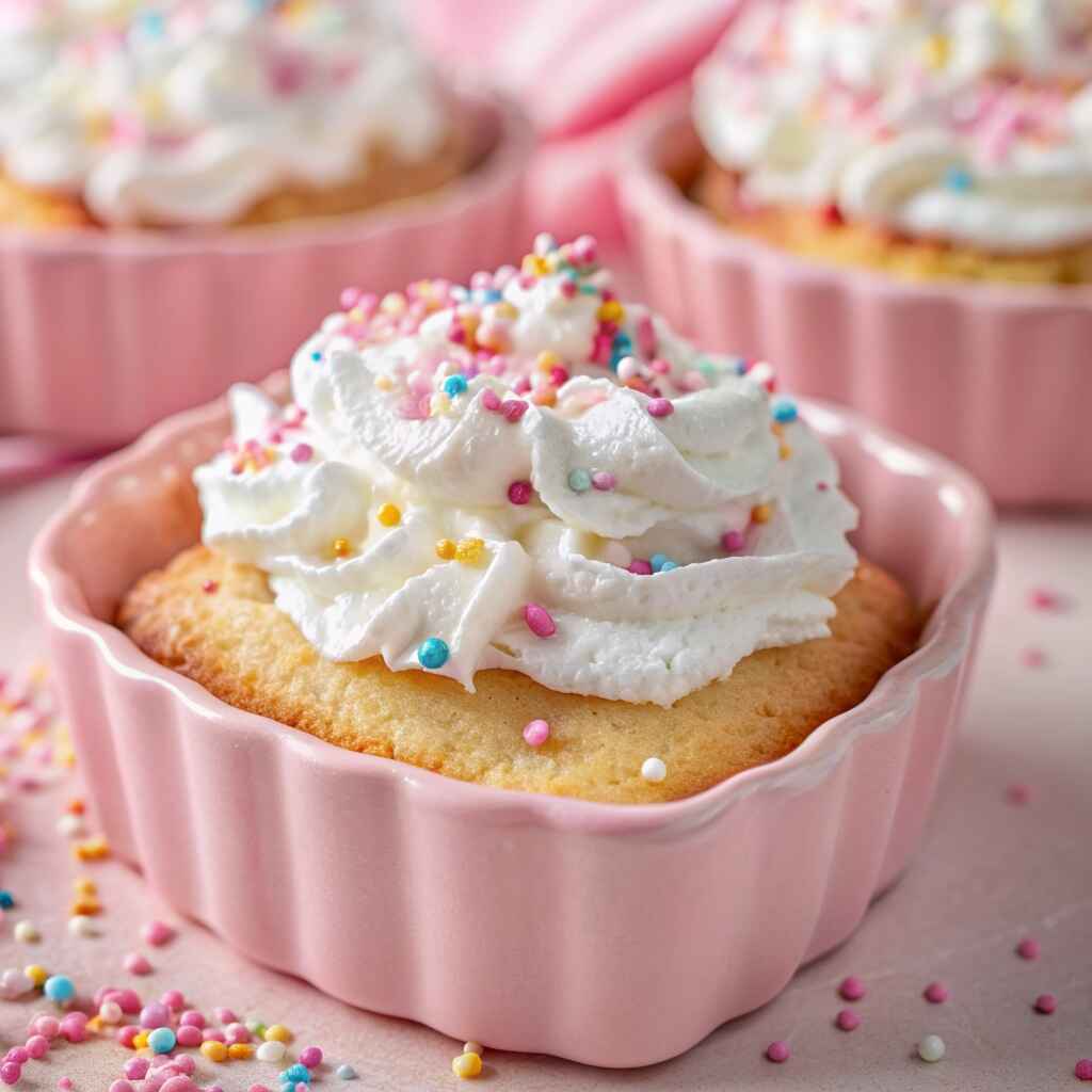 Mini Valentine’s Tres Leches Cakes