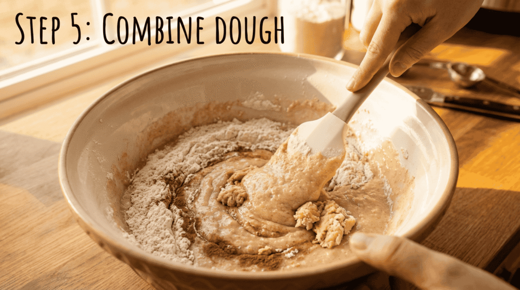 Step 5 Combining Dough 1