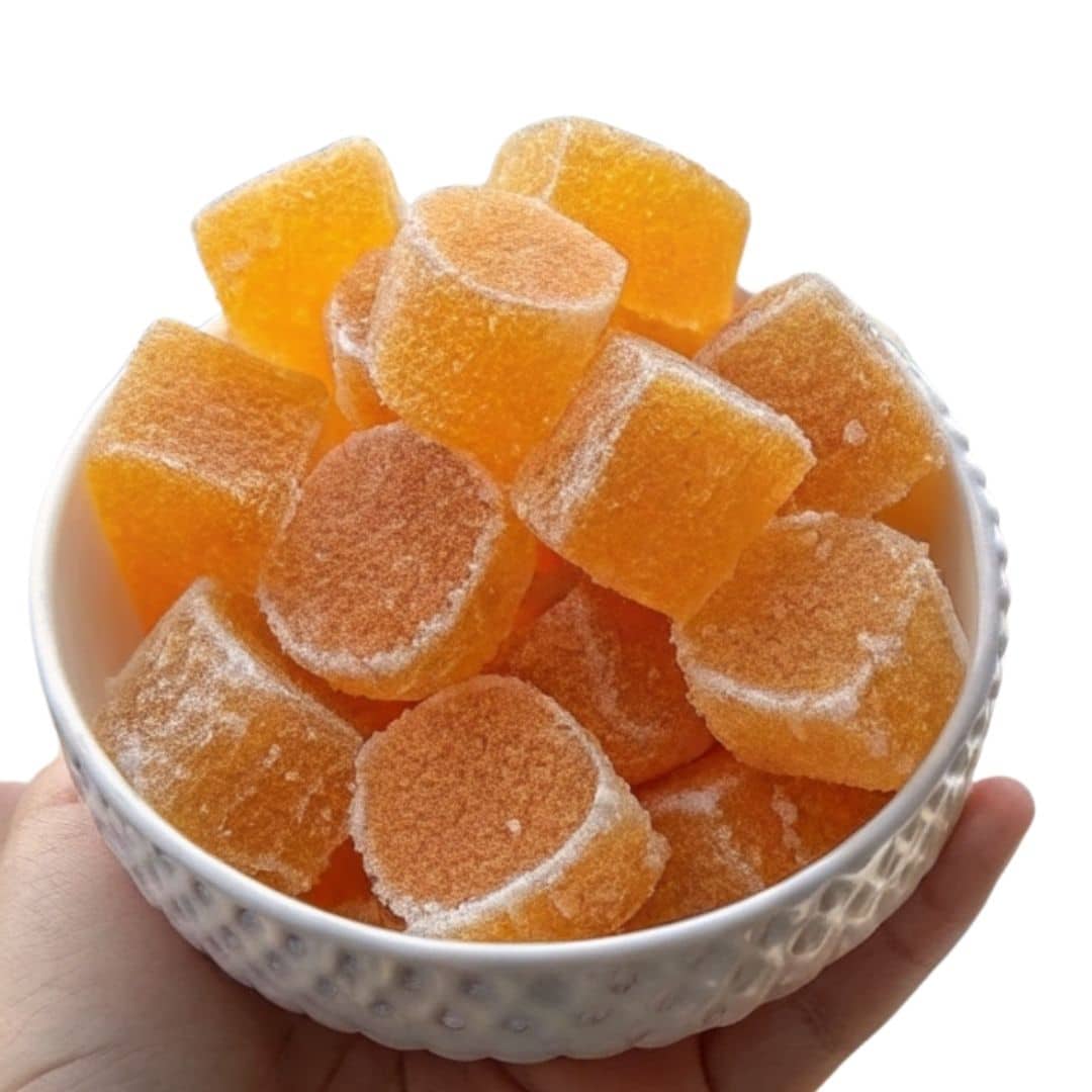 homemade orange candy