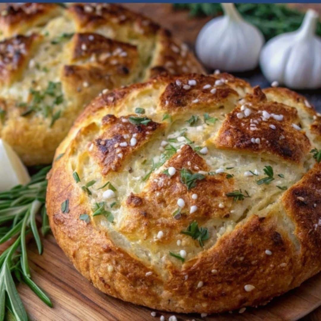 Garlic rosemary bread