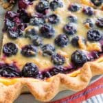 Blueberry Custard Pie Recipe
