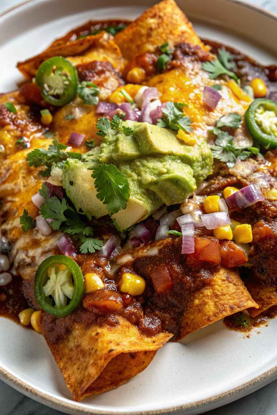 Sweet Potato, Corn, and Black Bean Enchiladas – Easy Comfort Food 3 Sweet Potato, Corn, and Black Bean Enchiladas