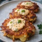 Green Chile Cheese Potato Cakes