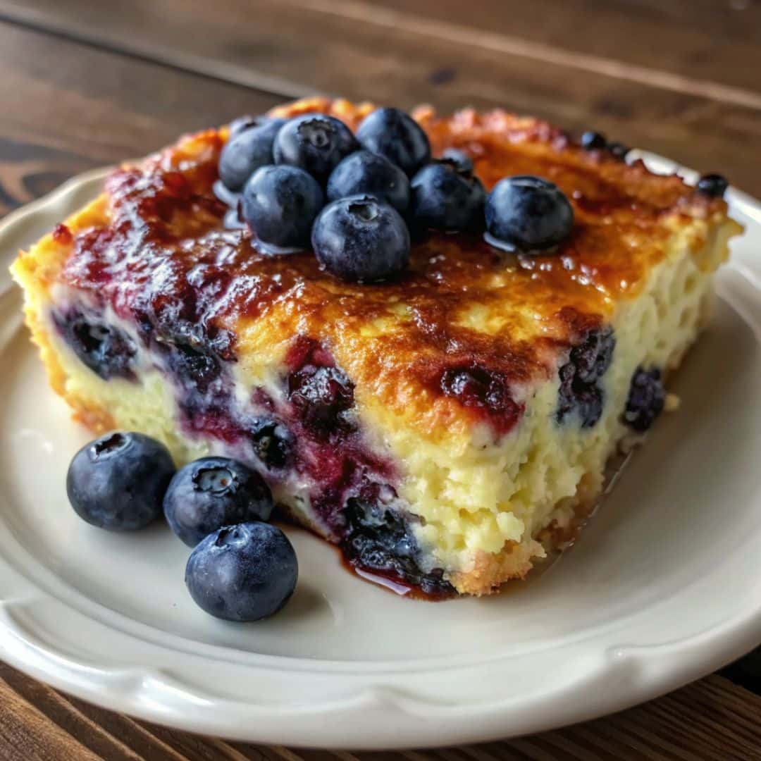 Blueberry Buttermilk Pancake Casserole – Cozy Mexican-Style Brunch