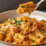 creamy tomato garlic pasta