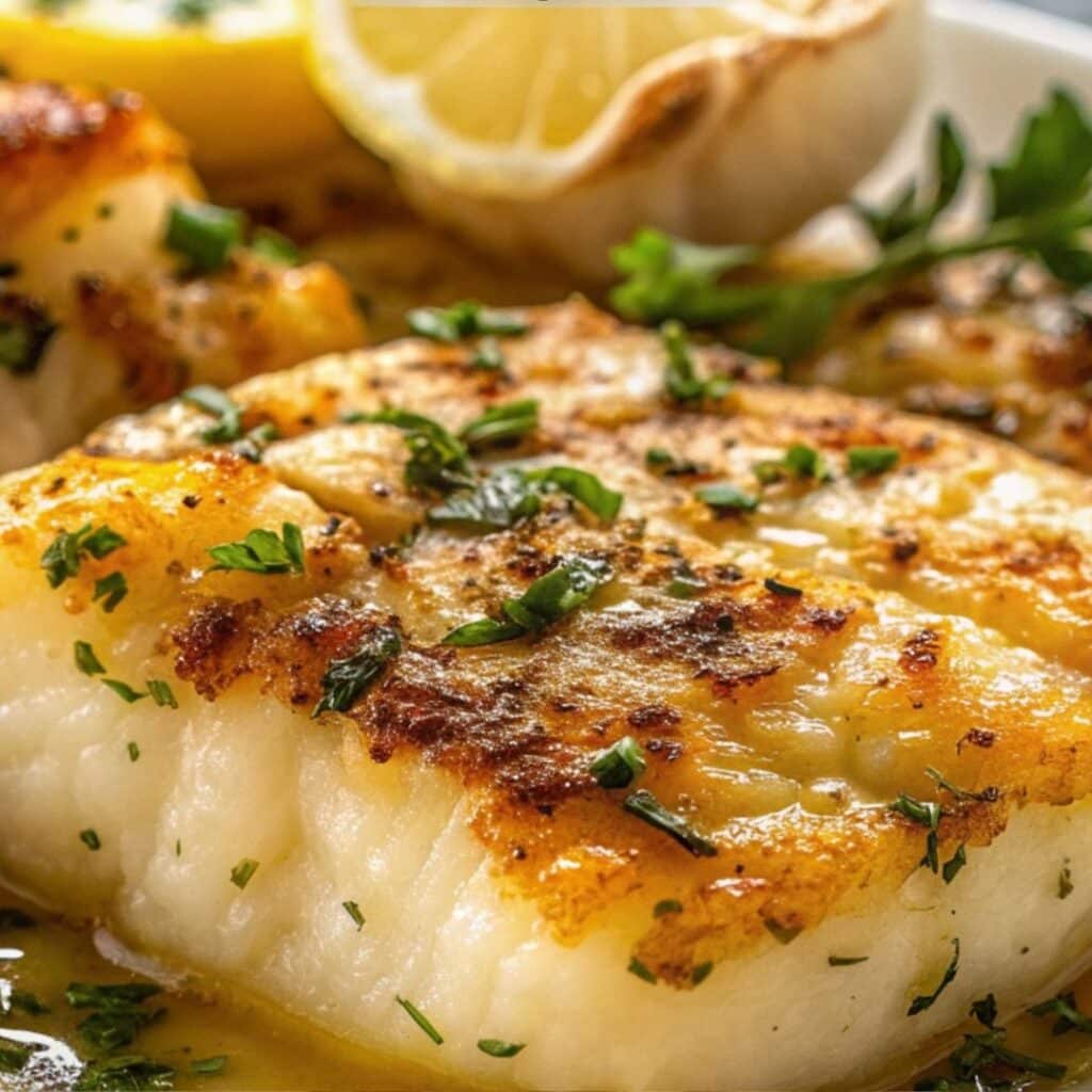 Easy Garlic Butter Baked Cod