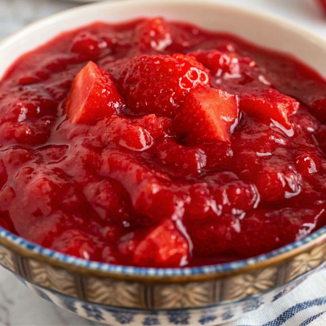 Homemade Strawberry Sauce