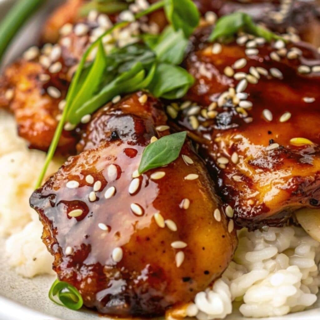 Slow Cooker Honey Garlic Chicken