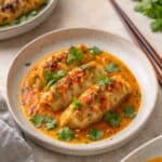 One Pan Dumpling Bake