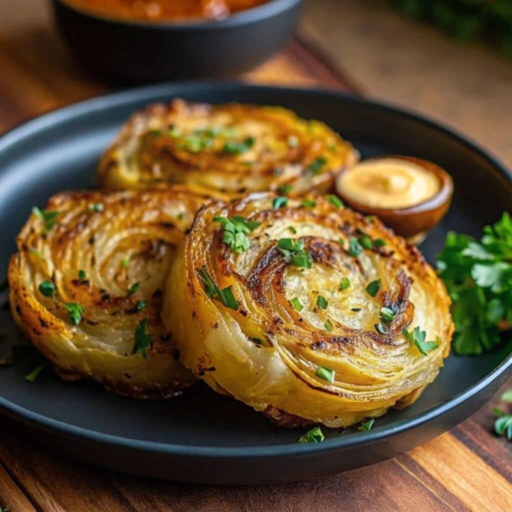 roasted cabbage steaks