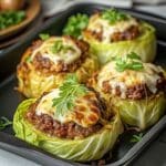 Oven-Baked Cabbage Burgers