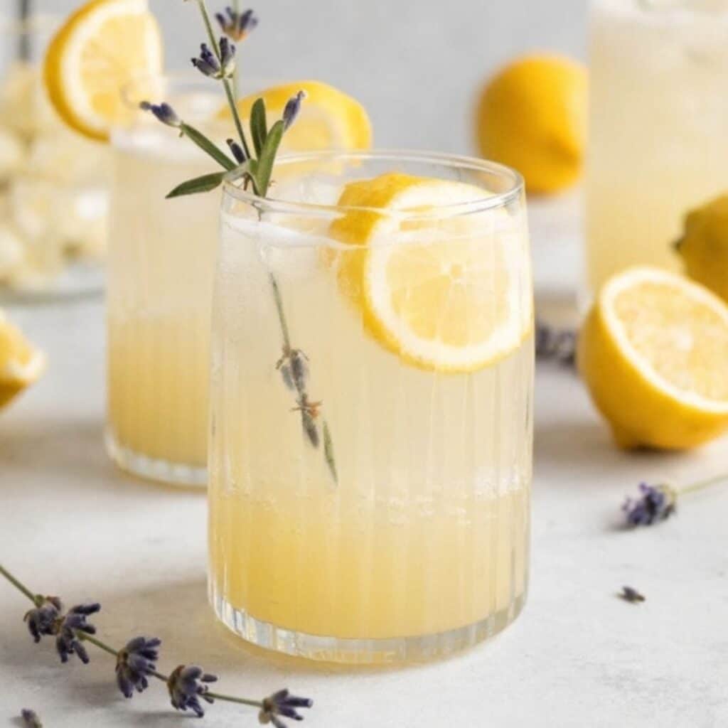 Coconut Lavender Lemonade