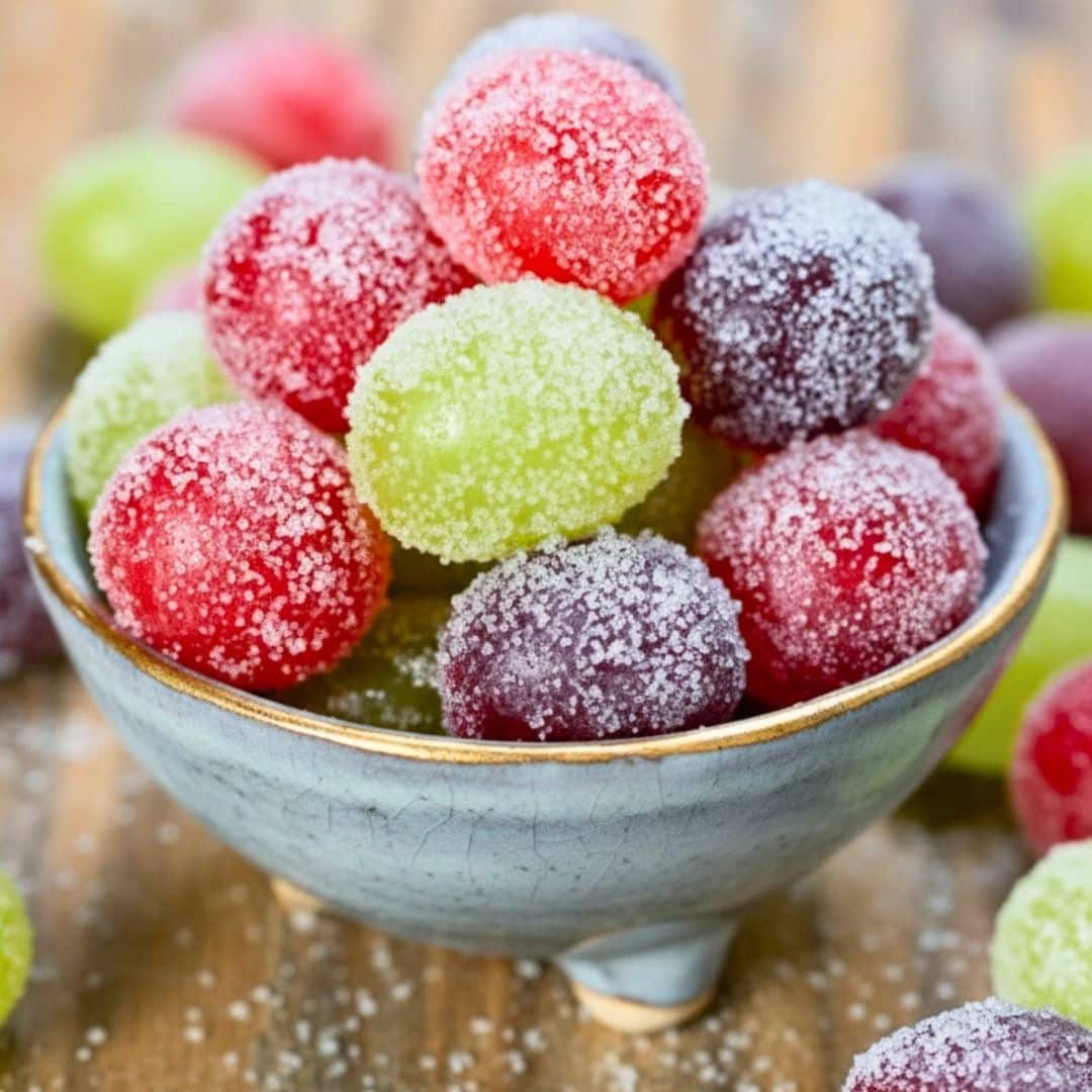 Candied Grapes