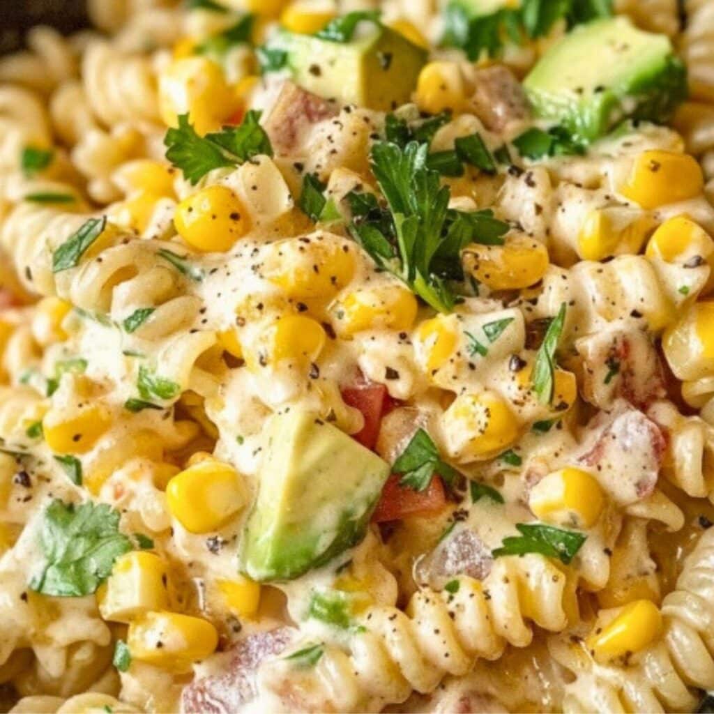 Mexican Street Corn Pasta Salad Bowl