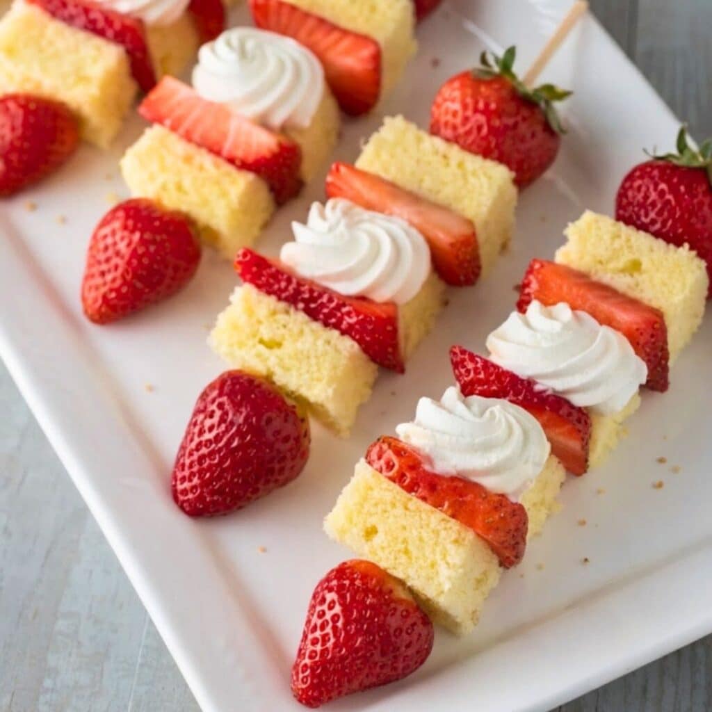 Strawberry Shortcake Kabobs