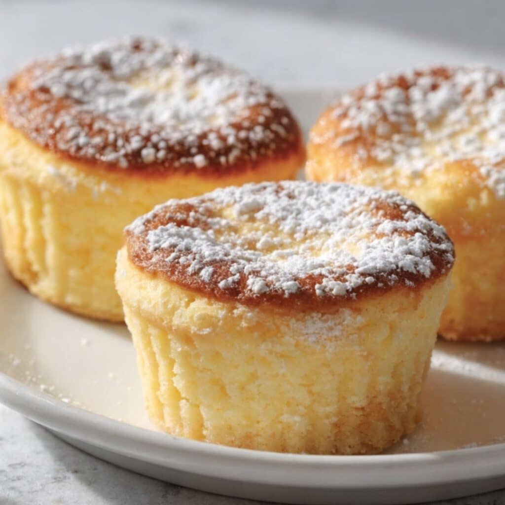 Japanese Cheesecake Cupcakes