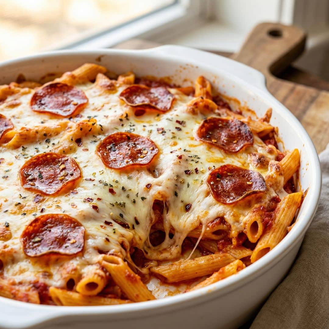 Pizza Pasta Bake