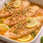 Garlic Butter Oven Baked Tilapia