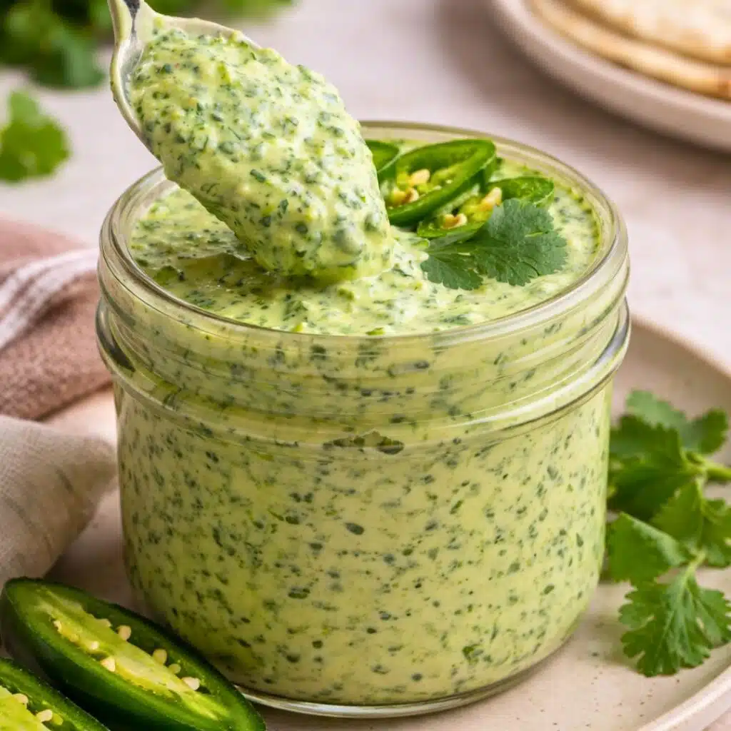 Cilantro Lime Sauce – Creamy 5-Minute Taco Sauce