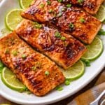 honey glazed salmon