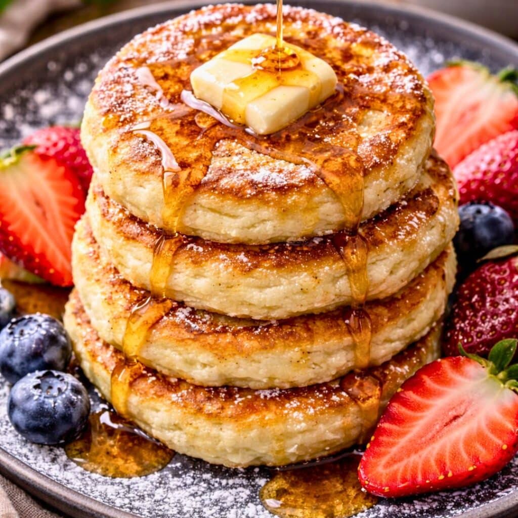 Cottage Cheese Pancakes