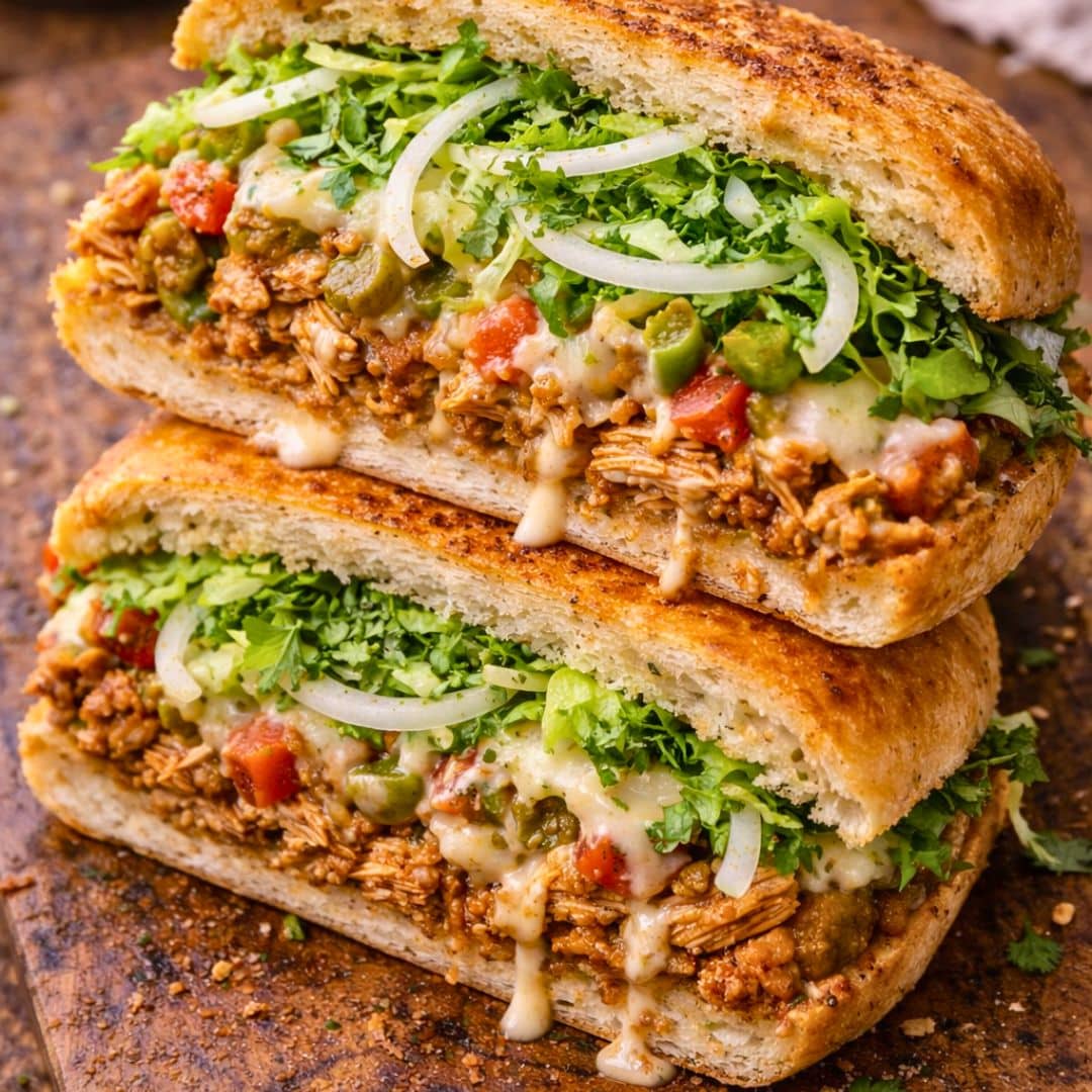 Chicken Torta – Easy Mexican Chicken Sandwich Recipe