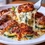 High Protein Chicken Zucchini Bake