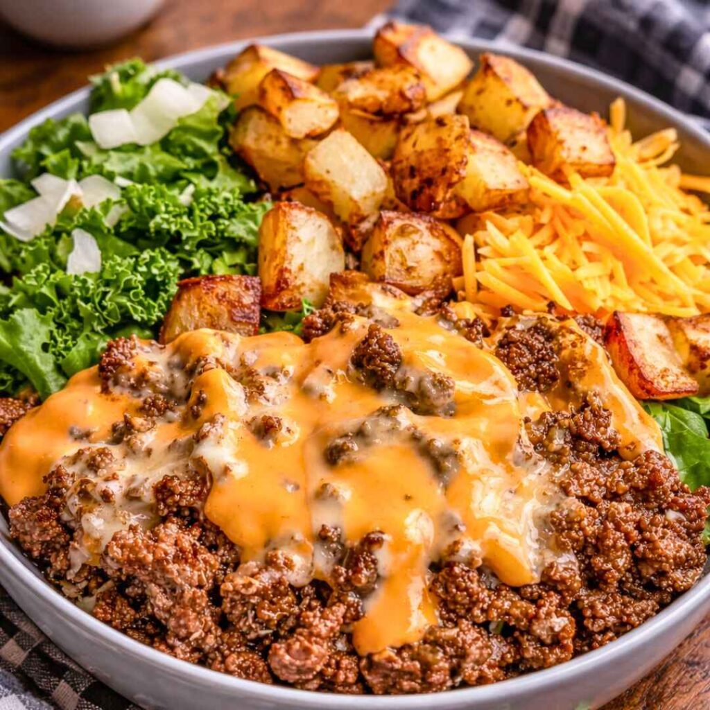 Smash Burger Bowl (Better Than Takeout!)