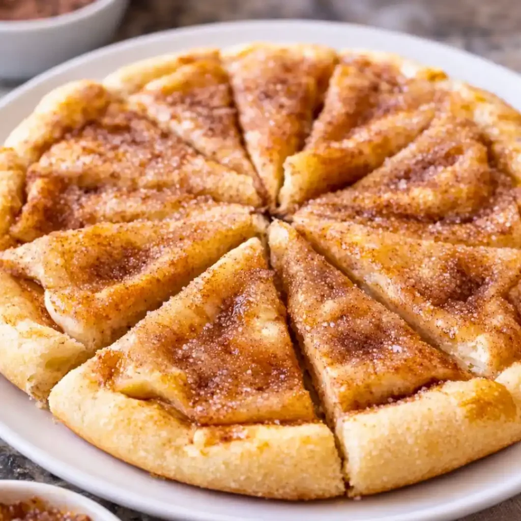 Cinnamon-Sugar Pizza with Crescent Rolls