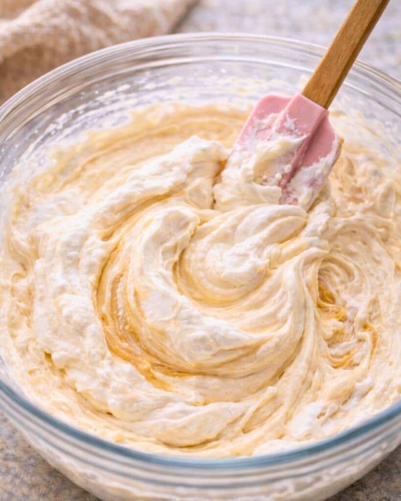 fold in the whipped cream