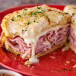 Croque Monsieur Casserole – Ultra Cheesy French Bake