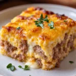 Easy Sausage and Egg Casserole (Perfect Breakfast Bake!)