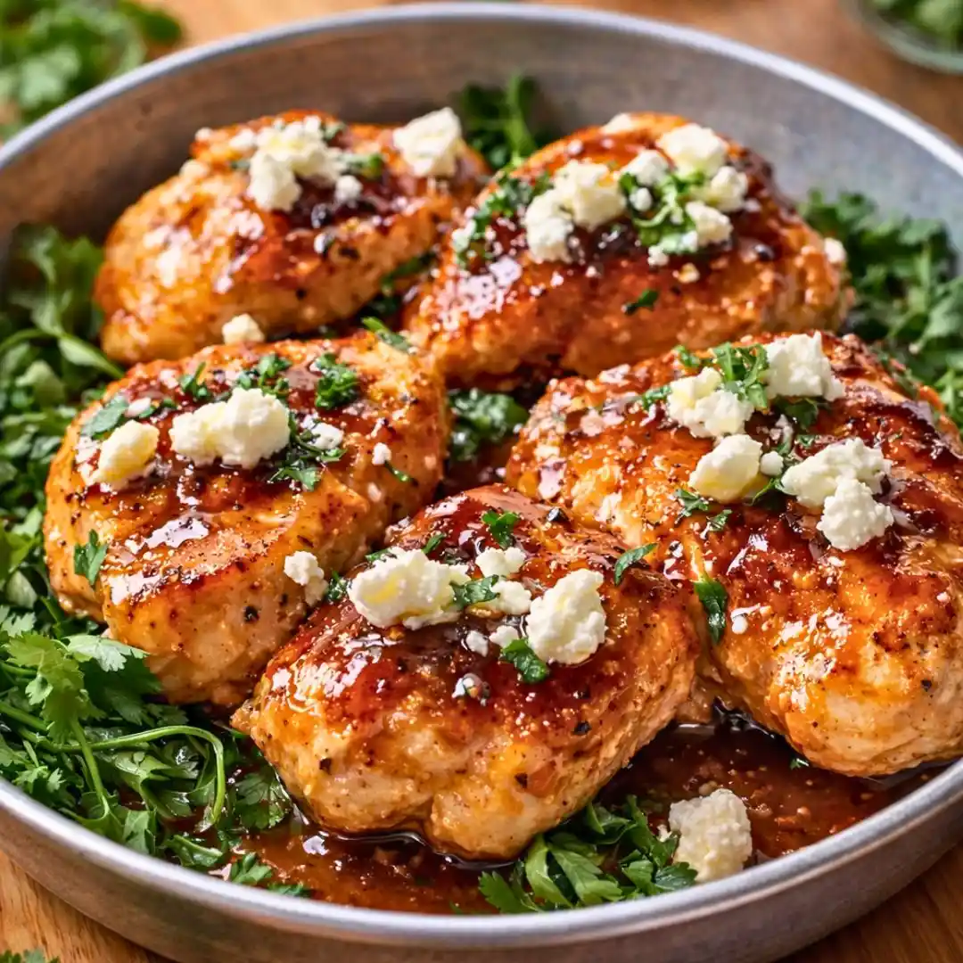 Artisan Hot Honey Infused Feta Chicken 5 Hot Honey Feta Chicken (Easy Sweet & Spicy Dinner)