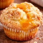 Peach Cobbler Muffins Recipe