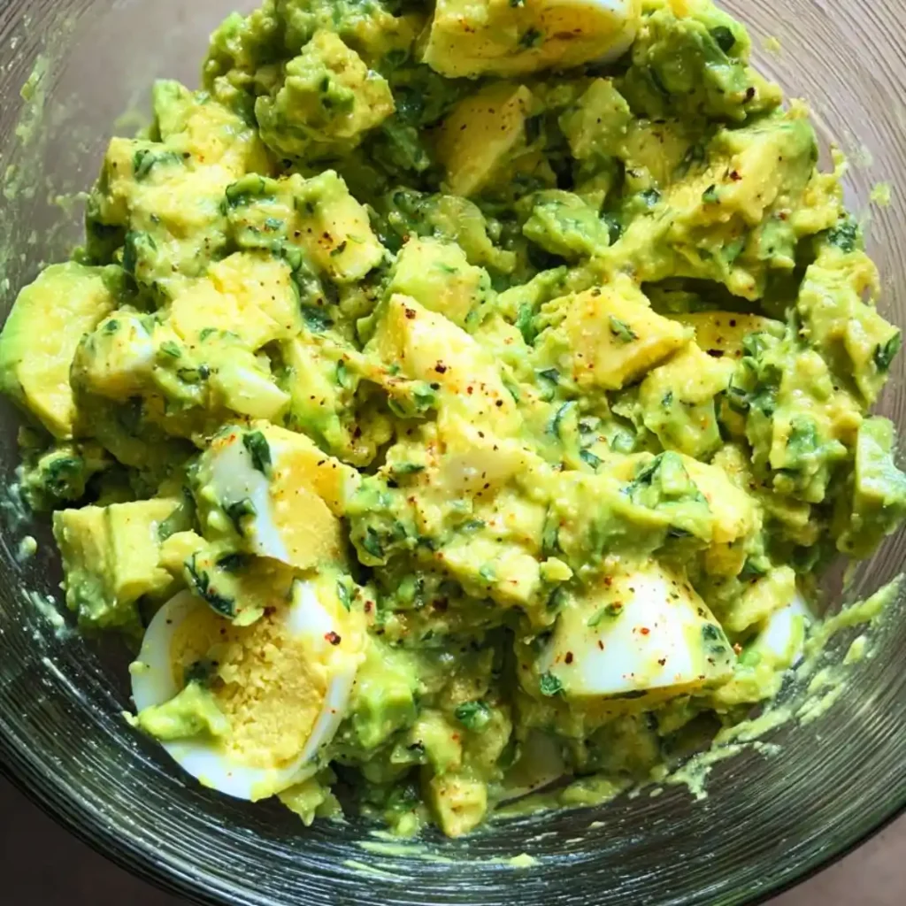 Herby Avocado Egg Salad