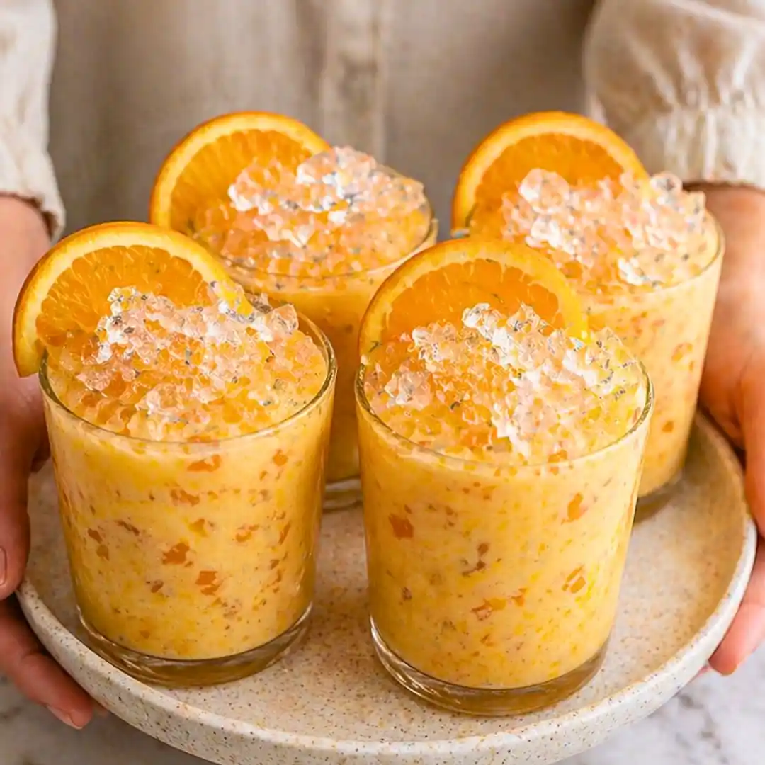 Creamy Coconut Orange Bliss Drink