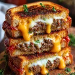 Meatloaf Grilled Cheese Sandwich