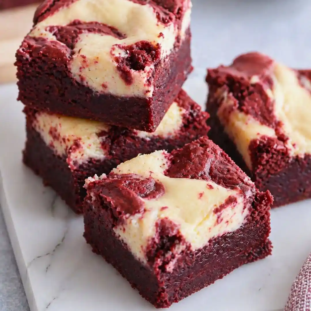 Red Velvet Cheesecake Brownies Recipe