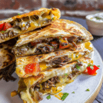 Ultimate Philly Cheesesteak Quesadilla