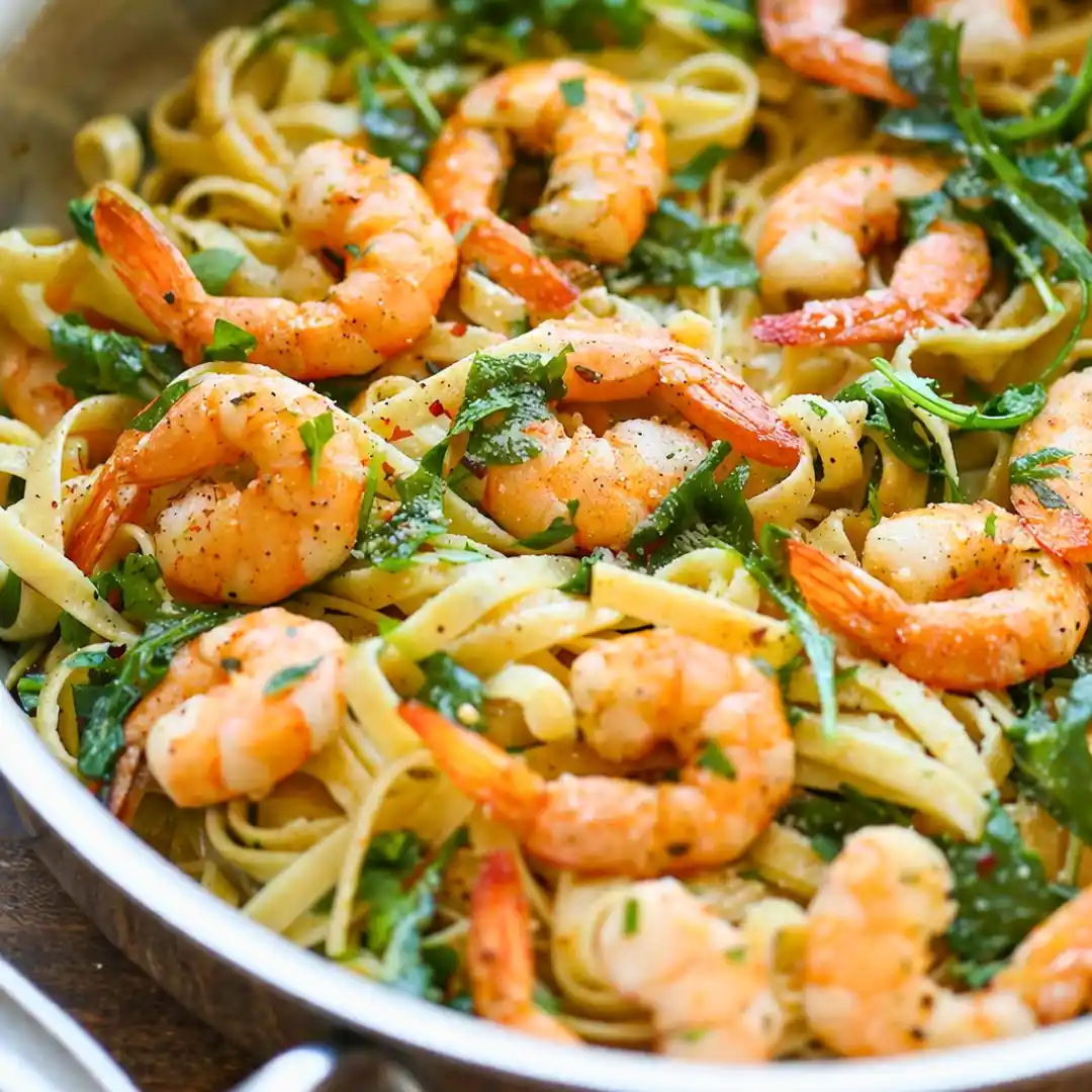 Garlic Butter Shrimp Pasta