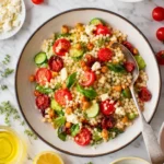 vibrant Cherry Tomato Couscous Salad