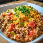 Cheesy Taco Beef & Rice