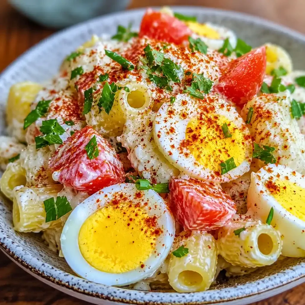 Deviled Egg Pasta Salad: A Creamy, Flavorful Delight