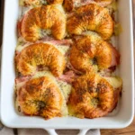 Easy Ham and Cheese Croissant Sandwiches