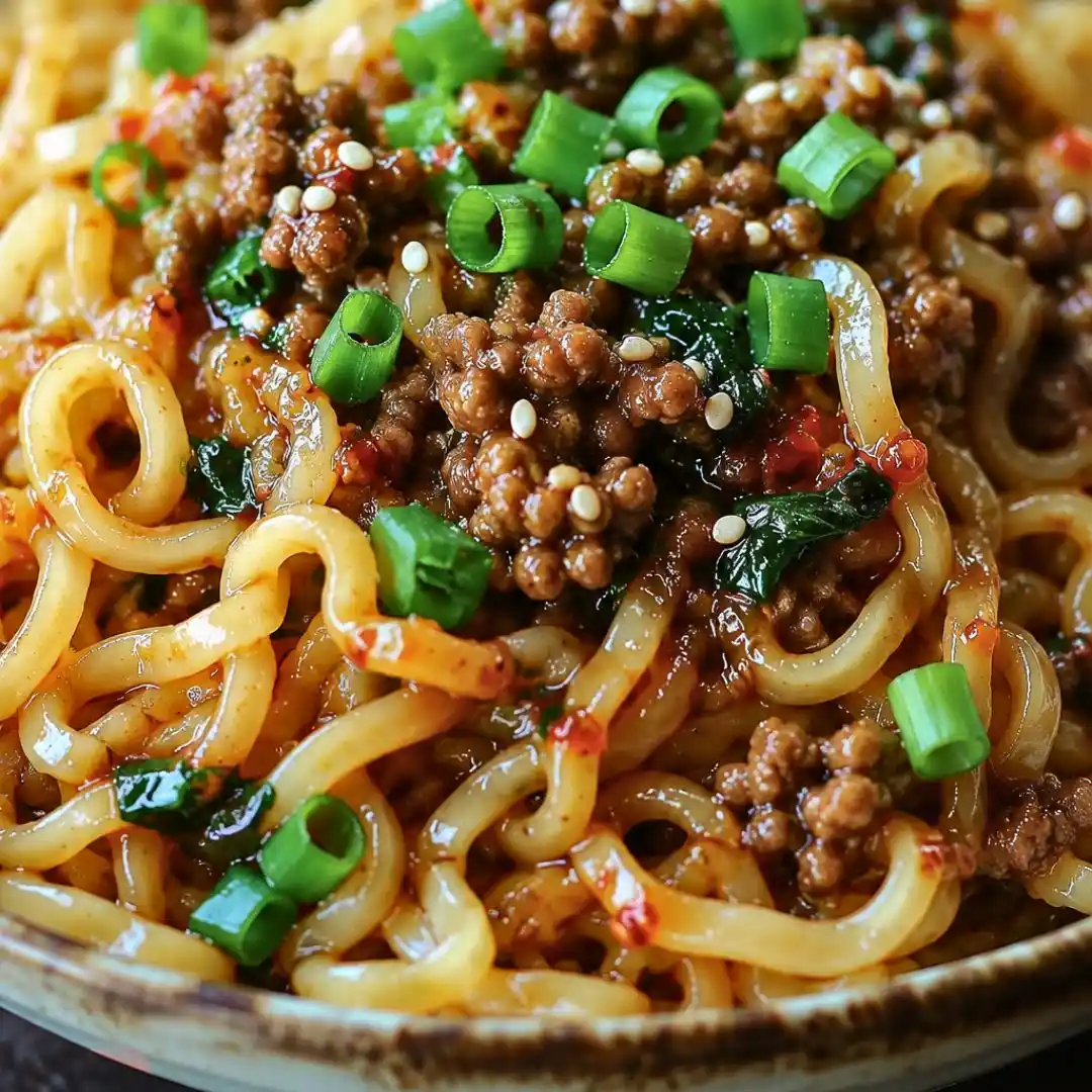 Easy Mongolian Ground Beef Noodles 4 Easy Mongolian Ground Beef Noodles