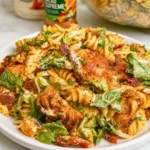 Delicious Chicken Bacon Ranch Pasta Salad Recipe