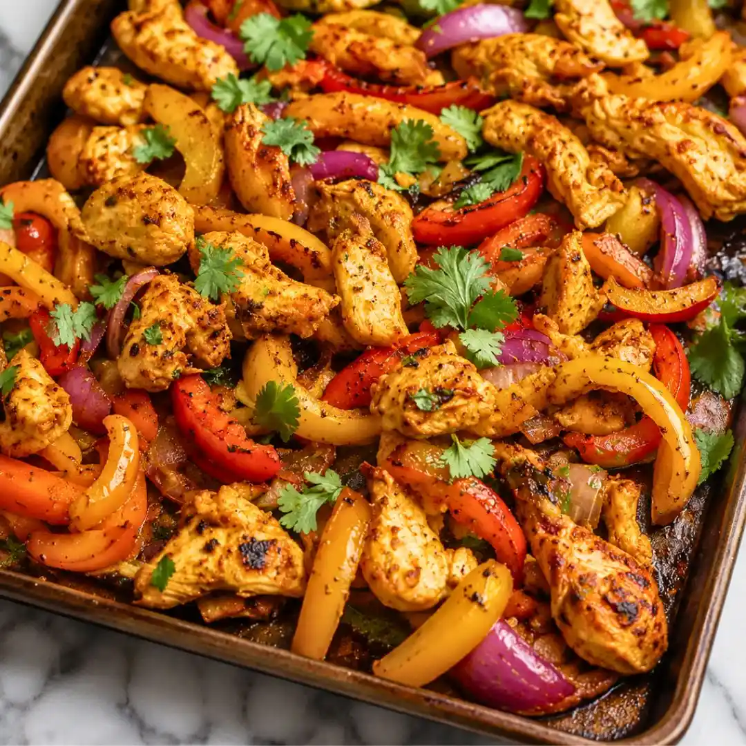 Easy Sheet Pan Chicken Fajitas 5 Easy Sheet Pan Chicken Fajitas (Ready in 30 Minutes!)