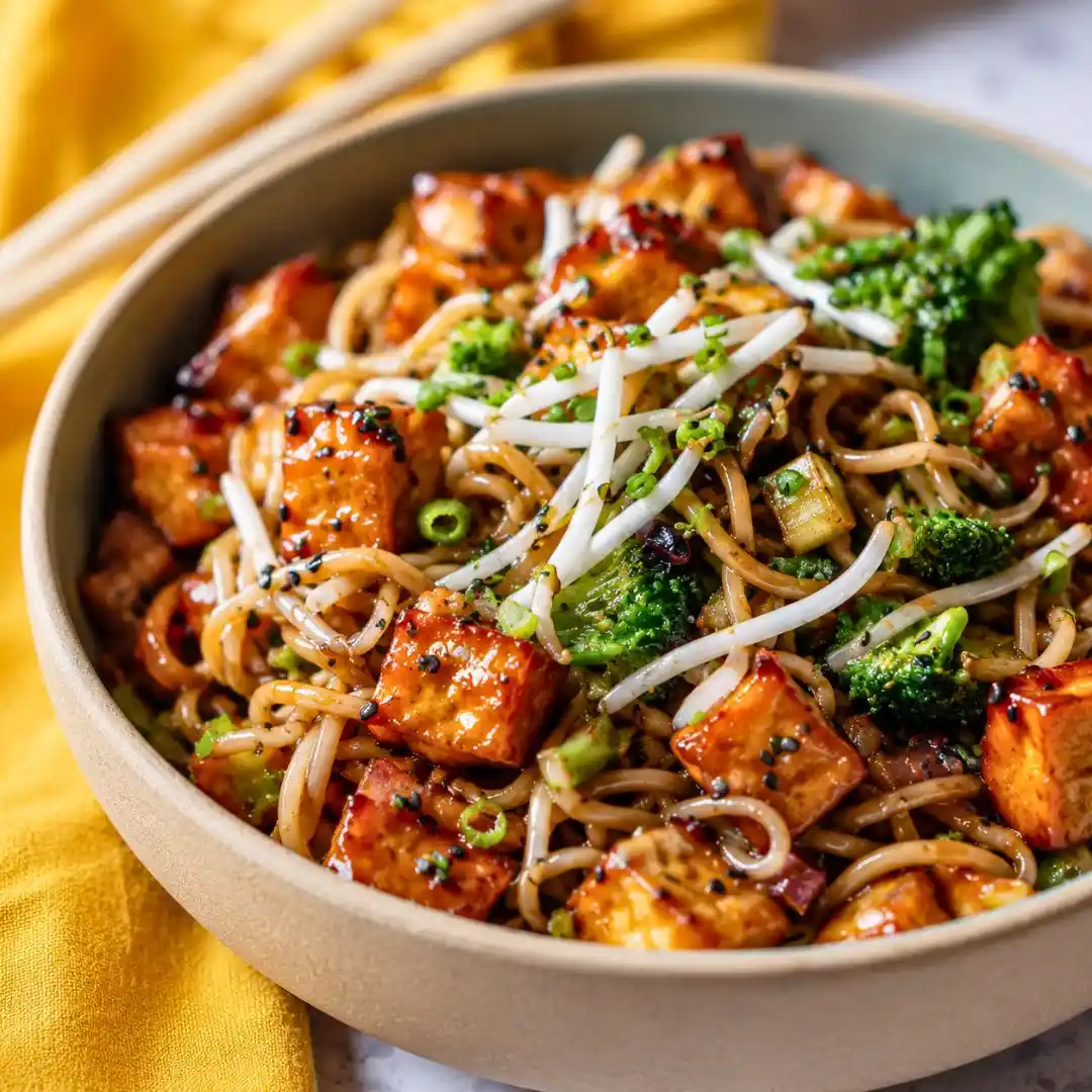Crispy Tofu and Soba Noodles Stir Fry 5 Crispy Tofu and Soba Noodles Stir Fry